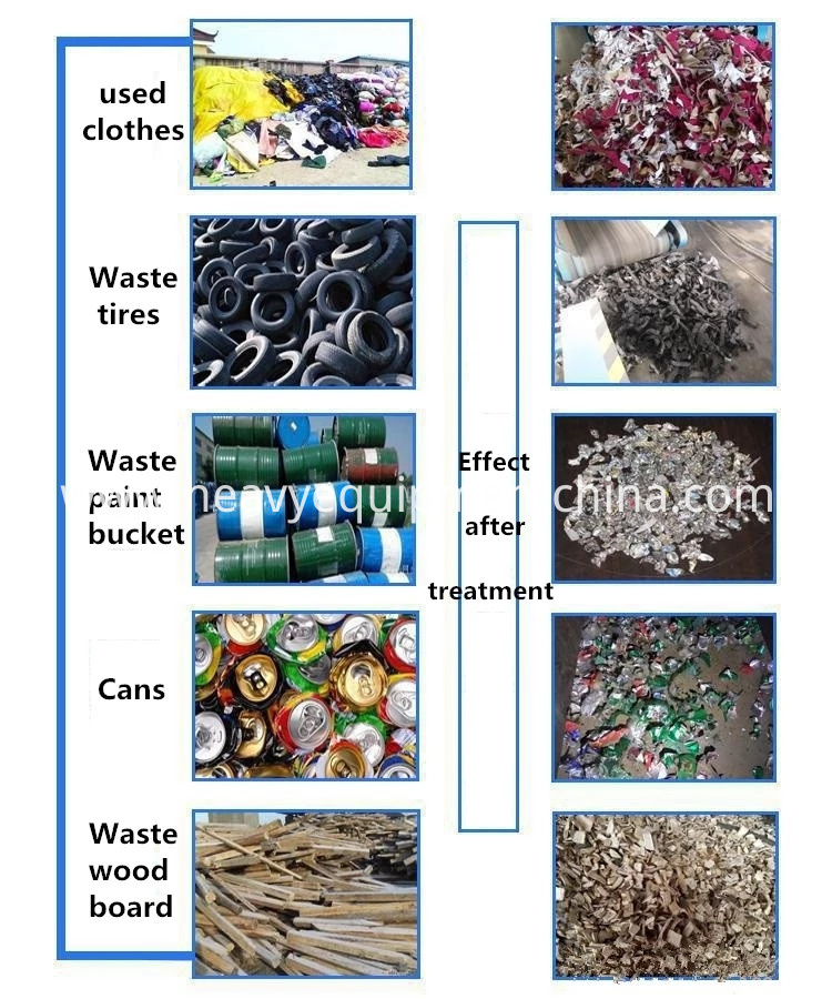 Recycling Machine Plant Tire Shredder Recycling Machine Plant Tire Shredder